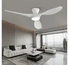TALOYA 52 inch Ceiling Fans with Lights Remote Control, Modern Low Profile...
