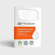 TerraSlate Paper 7 MIL 8.5" x 14" Waterproof Laser Printer/Copy Paper 250 Sheets