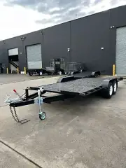 16x6'6" Car Trailer Semi Flat/ 2 Ton ATM/ New Tyres