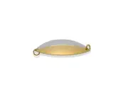 Williams Flasher 2, No Hook Fishing Lure - Silver & Gold Mirror - F2H