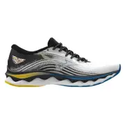 Mizuno men's wave sky 6 shoes WHITE/CYBER YELLOW/INDIGO BUNTING