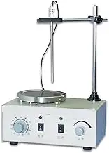 LCD Digital Magnetic Stirrer Heating Magnetic Stirrer Digital Display Constant Temperature Fully Enclosed Heating Plate Intelligent Temperature Control Laboratory Stirrer Hot Plate Magnetic Stir Plate