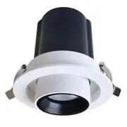 80mm Tele LED Downlight 10w White CCT TELE1 CLA Lighting