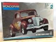 1991 Monogram 1936 Ford Coupe Street Rod 1:24 Scale Model Kit - New