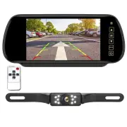 7" Monitor Display Reverse Backup Camera for Car Caravan Truck VAN Rear View 12V