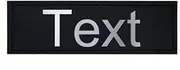 2 PCS Dog and Cat ID Name Tags Pet Harness Custom Engraved Tags K9 Dog Harness Collar DIY Tag Stickers Personalized Dog Name Phone Number Tags,A,16 X 5 Cm