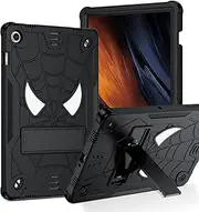 [GUAGUA] for Samsung Galaxy Tab A9+ Case with Kickstand (SM-X210/X216/X218),Galaxy Tab A9+ /A9 Plus Case for Kids Boys Children, Heavy Duty Shockproof Rugged Protective Tablet Cover 11",Black