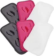 BELLIFFY 6pcs Eyelash Extension Forehead Pads Soft Durable Cushions for Lash Grafting Easy to Clean and Grey Comfortable Support for Eyelash Extension Application