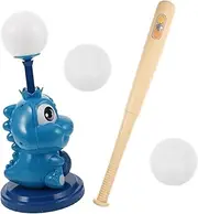 Sosoport Baseball Launcher for Boys and Girls Automatic Pitching Machine Portable Tee Ball Plastic Toy for Toddlers Children