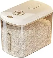 Cereal Container - 22.0 lbs (10 kg) Air Dense Light Food Container with Measuring Cup, Cereal, Grains, Flour, Sugar, Orchon: Rice Bin for Tomile, Dry Pet Food Heartwarming Ingredients to Store Rice