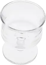 Vaguelly Elegant Short Footed Glassware Cocktail Cup Reusable Drinking Glasses for Parties Weddings Home Use Versatile Capacity for Lattes Juices More Stylish Decorative Drinkware