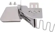4-Way Sewing Machine Flat Seamer Folder Binding Attachment Tape Binder Sewing Hems Double Folder Stretch Cylinder for Industrial Quilted Stitch Machines Accessories (36 mm)