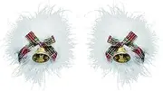[CJKDXDH] Feather Bowknot Bells Nipple Cover,1 Pair Breast Reusable Pasties Bra Patch For Women Nightclub,Valentine's Day Cosplay Bachelor Party Body Decoration White, White