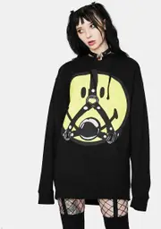 [MARKET] Smiley Ball Gag Hoodie