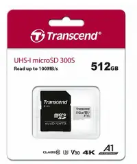 在飛比找露天拍賣優惠-創見 512GB UHS-I U3A1 microSD wi