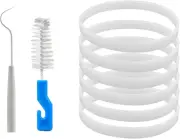 6 Pack Rubber Gaskets Replacement Seal 3.94 Inch for Nutri Ninja Blender Replace
