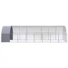 Large Outdoor Chicken Coop Hen House Pet Cage Chicken Run Rabbit Hutch Steel NEW