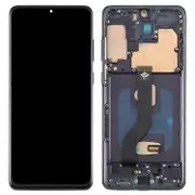 Compatible For Samsung Galaxy S20 Plus 4G G985 / S20 Plus 5G G986 Grade C LCD Screen and Digitizer Assembly + Frame Part (TFT) (Wi MultiColor