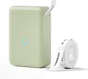 NIIMBOT D110 Label Maker Machine with Tape Bluetooth Small Label Printer - Green