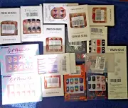 Junk Drawer Lot of 16 Assorted Artificial Nails Kits