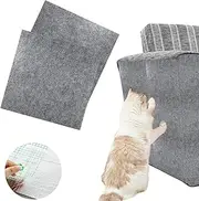 Cat Scratch Furniture Protector Mat, Anti Scratch Couch Sofa Protector for Cats, Cat Carpet with Self-Adhesive Trimmable