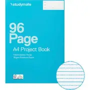 Studymate A4 70gsm 14mm Dotted Thirds Project Book 96 Page
