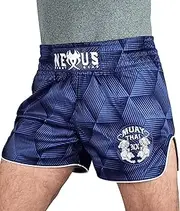 [Nexus Fight Gear] Muay Thai Shorts Kickboxing Camo - Thai Boxing Shorts, MMA Shorts Men and Women, Martial Arts, Gym Trunks Workout Cage Fight.