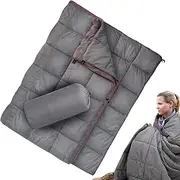 Down Travel Blanket | Soft Lightweight Down Blanket for All Seasons | Lightweight Down Blanket, Waterproof Outdoor Blanket for Beach, Picnic, Trips