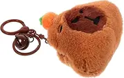 BESPORTBLE Adorable Plush Animal Coin Purse for Cute Cartoon Wallet with Hook Plush Change Pouch for Parties and Everyday Use