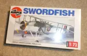 Vintage 1:72 Scale Airfix Swordfish Airplane Model Kit SEALED 2071