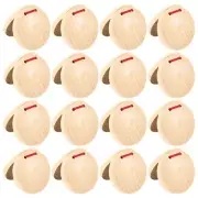 Musical Castanets Instrument Wooden Finger Castanets Percussion Rhythm9393