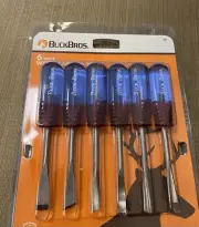 Buck Brothers Wood Lathe Chisel Set 6 Pc Carving Set