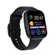 Bluetooth Smart Watch 1.83" Touch Screen Temperature Heart Rate Blood Pressure BT 5.3 - Black