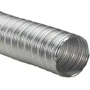 Aluminum Flex 400 Hi-Temp Flexible Ventilation Duct Hose - 10 in. ID x 5 ft.