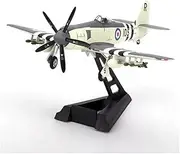 Pre-Build Replica 1:72 for Scale SFURY-002 Fighter Model Kit Die-cast Aircraft Model with Bracket Collection Display Gifts Toy Airplane