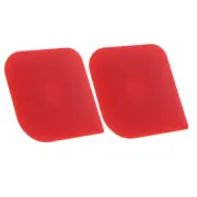 2pcs Cream Scraper Cake Smoother Scraper Dough Scraper Tools Cake Smoother