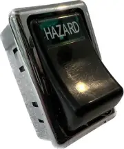 hazard switch chrome bumper mgb usa spec bay4-e1