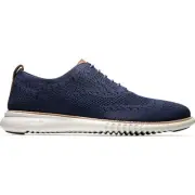 Cole Haan Mens 2.ZEROGRAND Stitchlite Navy Oxfords Shoes 13 Medium (D) BHFO 5769