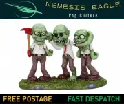 THREE WISE UNDEAD ZOMBIES SEE HEAR SPEAK NO EVIL CREATURE FIGURINE ORNAMENT GIFT
