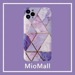 【MioMall 米歐廣場】歐風大理石風格 iPhone 12 ProMax手機殼/手機保護套 軟殼(★細緻精美大理石紋主題★)