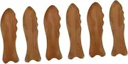 3sets Wooden Scraping Plate Massage Tool Multi- Massaging Board for Face 2pcs*3