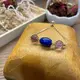 『湛藍之境』青金石+紫幽靈水晶，水晶手鍊，注金 ,手作飾品 | 元元圓滾滾