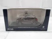 Diecast Car 1/43 Peugeot 2008 2013 Brown Dealer Genuine Model Car