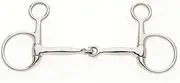 Lorina Horse Single Joint Hanging Cheek Snaffle Bit Sack Horse Riding