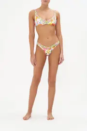V NECK BRA WITH BUST DARTS SUNLIGHT SYMPHONY