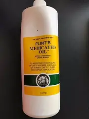 IAH Flints Medicated Oil for Horses, Cattle, Dogs 1L