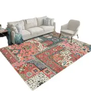 Catzon Vintage Washable Area Rug Stain Resistant Non Slip Carpet for Kitchen-2