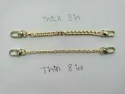 Swivel Hook Clasp Extension Chain Extender for Louis Vuitton Bag Wristlet GOLD