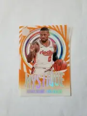 2019-20 Panini Illusions Orange Mystique Damian Lilliard