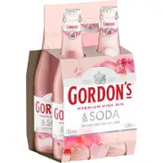 [Gordons] Gordon's Pink Gin RTD Bottle 330mL